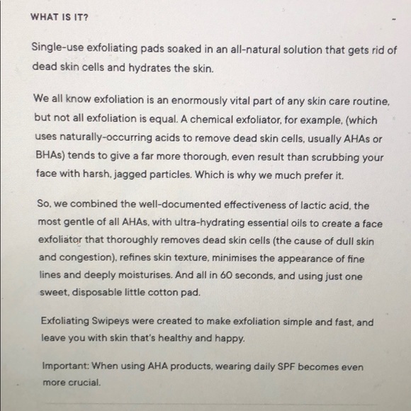 GO-TO Exfoliating Swipeys - Picture 7 of 7